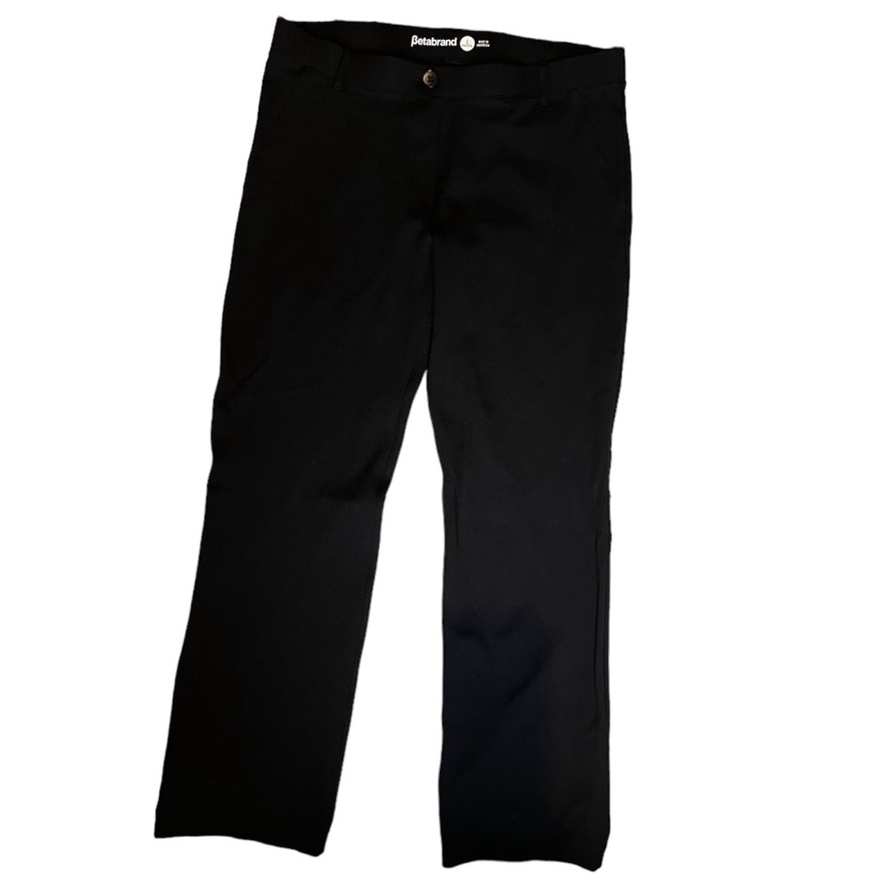 Betabrand straight-leg dress pant yoga pant